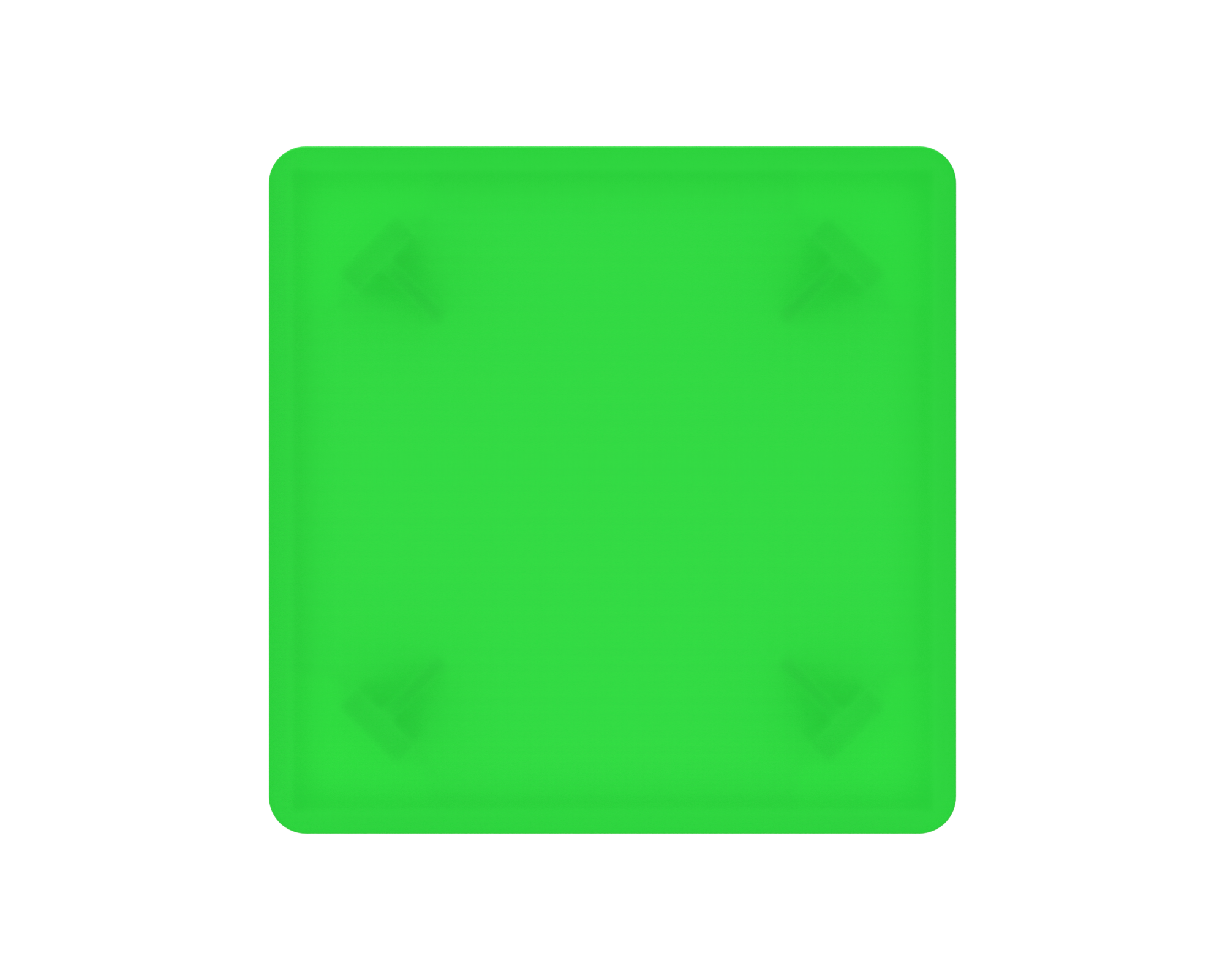 Evingsen Flächenabdeckung transparent GRÜN für Lichtsignal grün