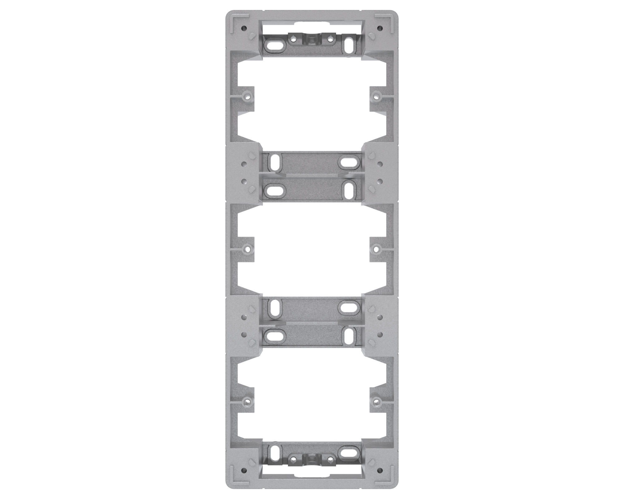 Rüthen Aufputzgehäuse 3-fach silber