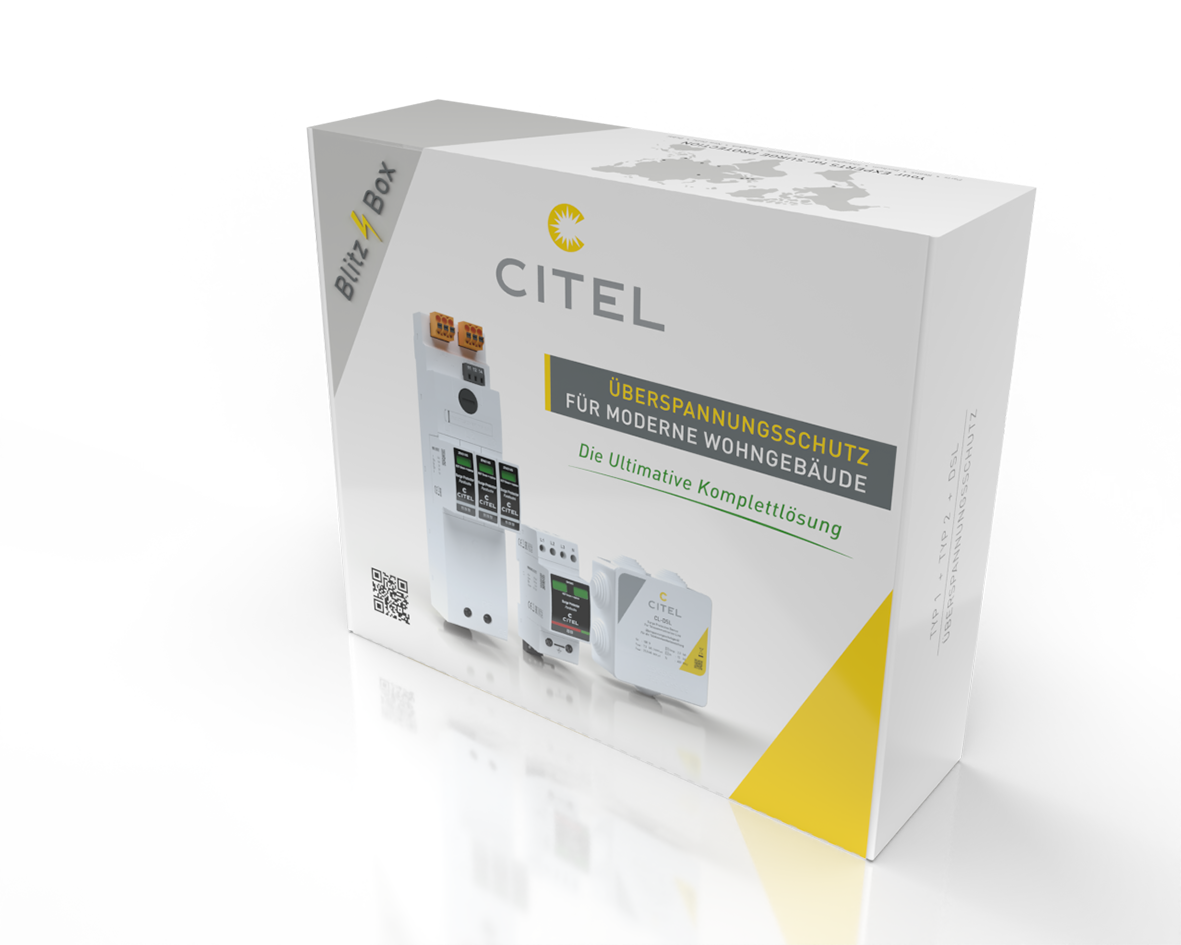 Citel BLITZBOX-Produktbundle für Überspannungsschutz 